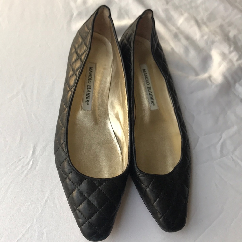 Vintage Manolo Blahnik Flats